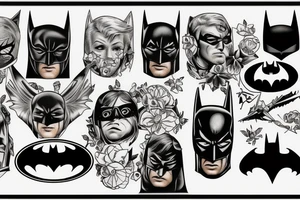 i'am batman tattoo idea