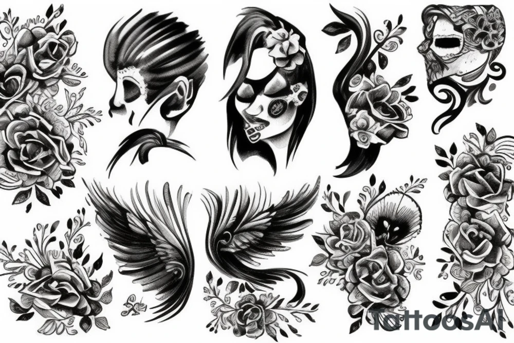 brushes tattoo idea