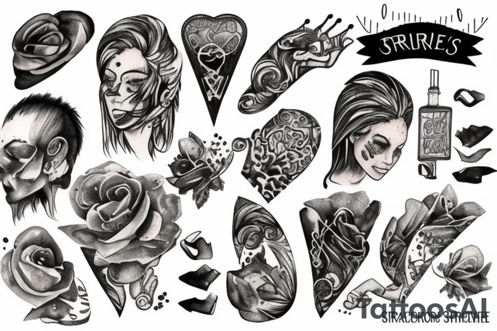 strokes tattoo idea