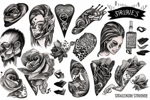 strokes tattoo idea