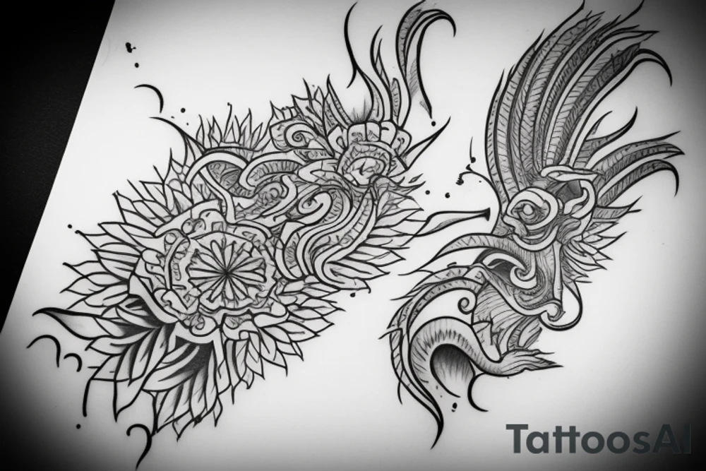 Kota Kinabalu tattoo idea