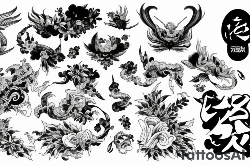 Kota Kinabalu and kuala lumpur tattoo idea