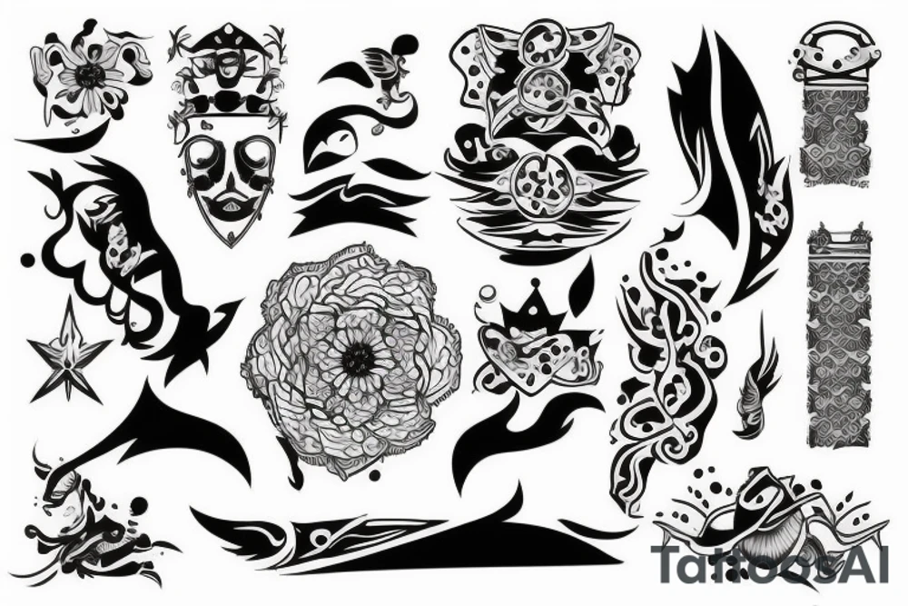 Kota Kinabalu and kuala lumpur tattoo idea