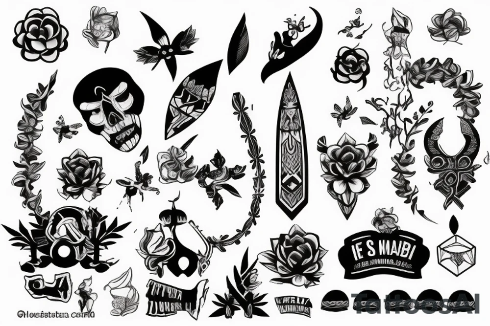 Kota Kinabalu and kuala lumpur tattoo idea