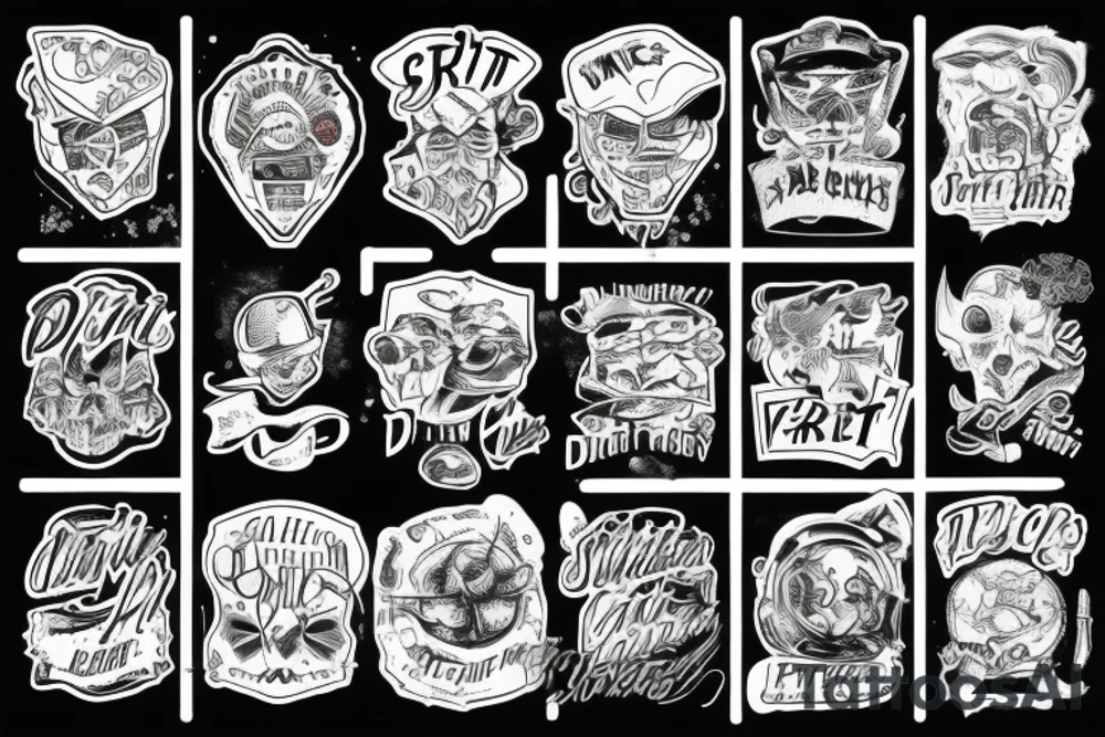 night street, drift tattoo idea