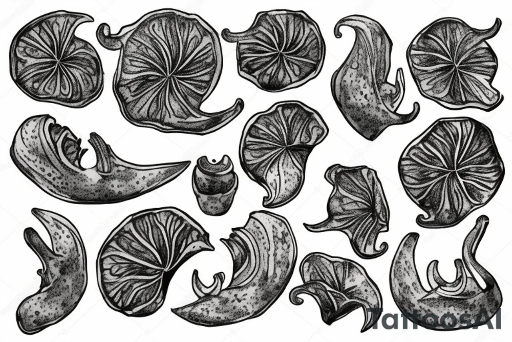 floral design of rafflesia tattoo tattoo idea