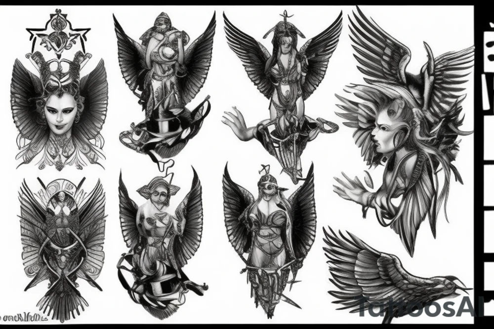 Valkyrie tattoo idea
