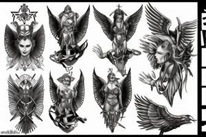 Valkyrie tattoo idea