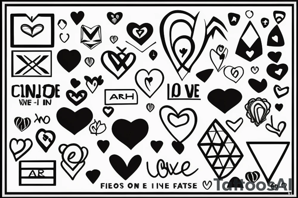 love is in the air tattoo idea