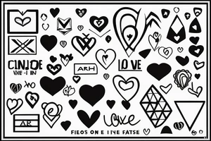 love is in the air tattoo idea
