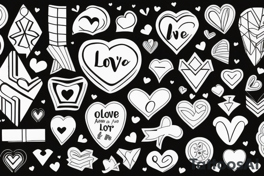love is in the air tattoo idea