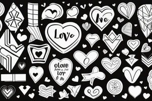 love is in the air tattoo idea