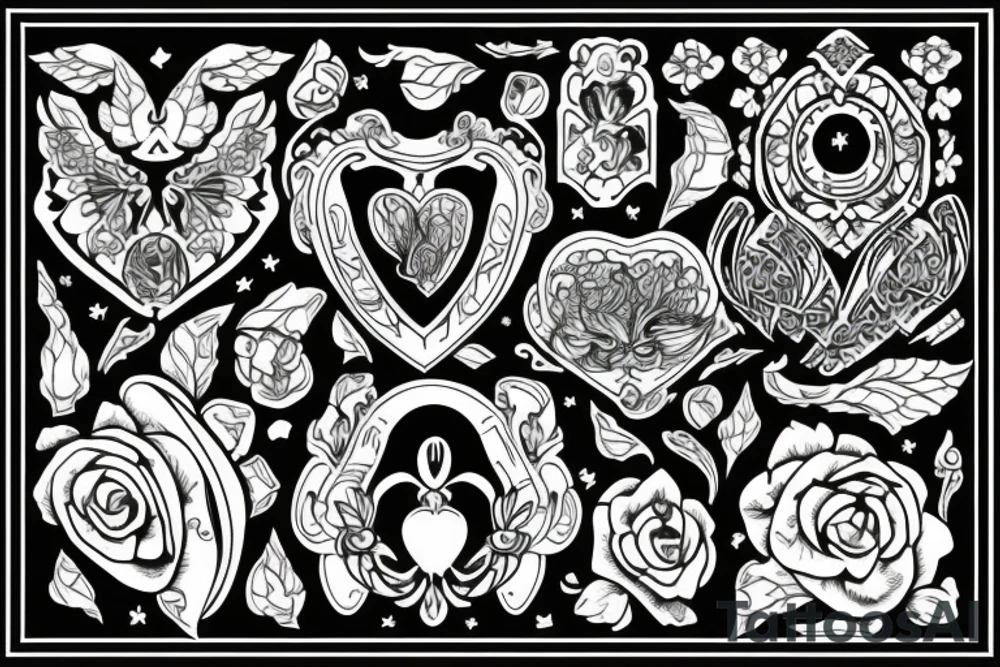 House window tattoo idea