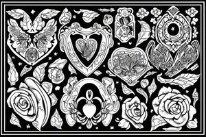 House window tattoo idea