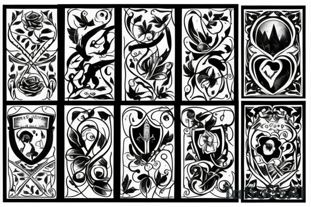 House window tattoo idea