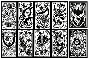 House window tattoo idea