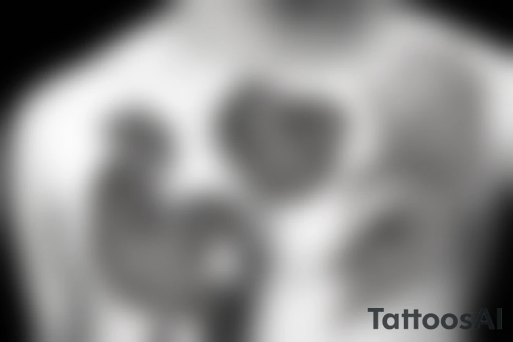 rooster wearing sunglasses tattoo idea