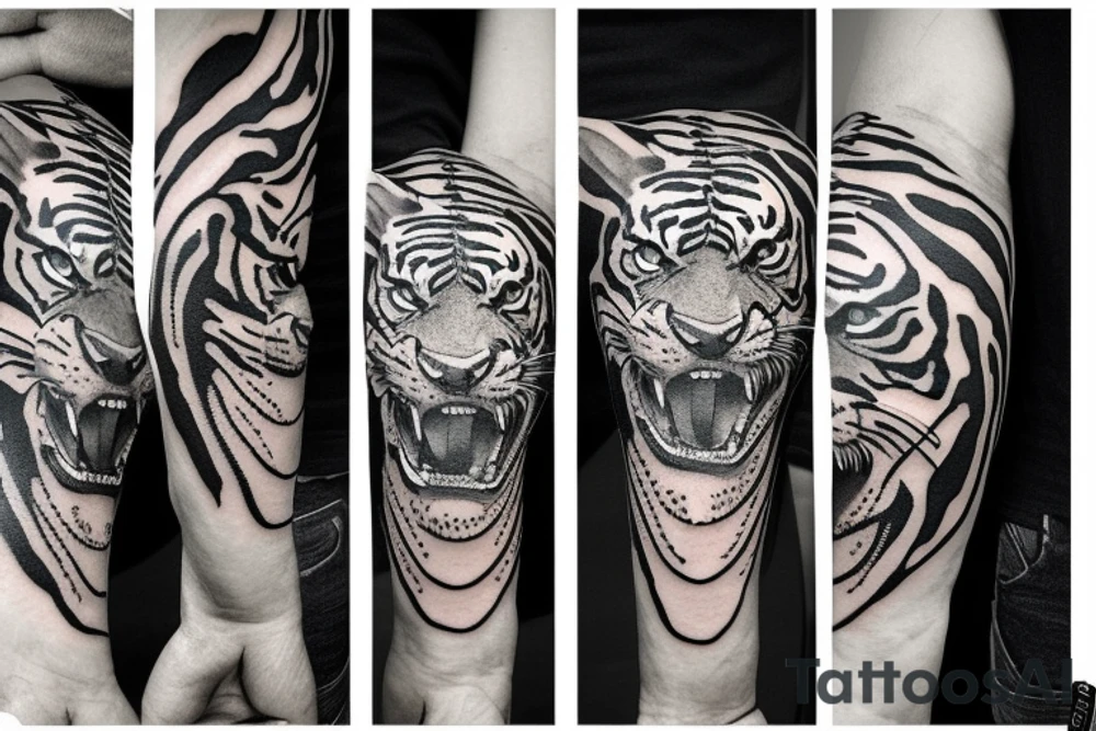 Tiger tattoo idea