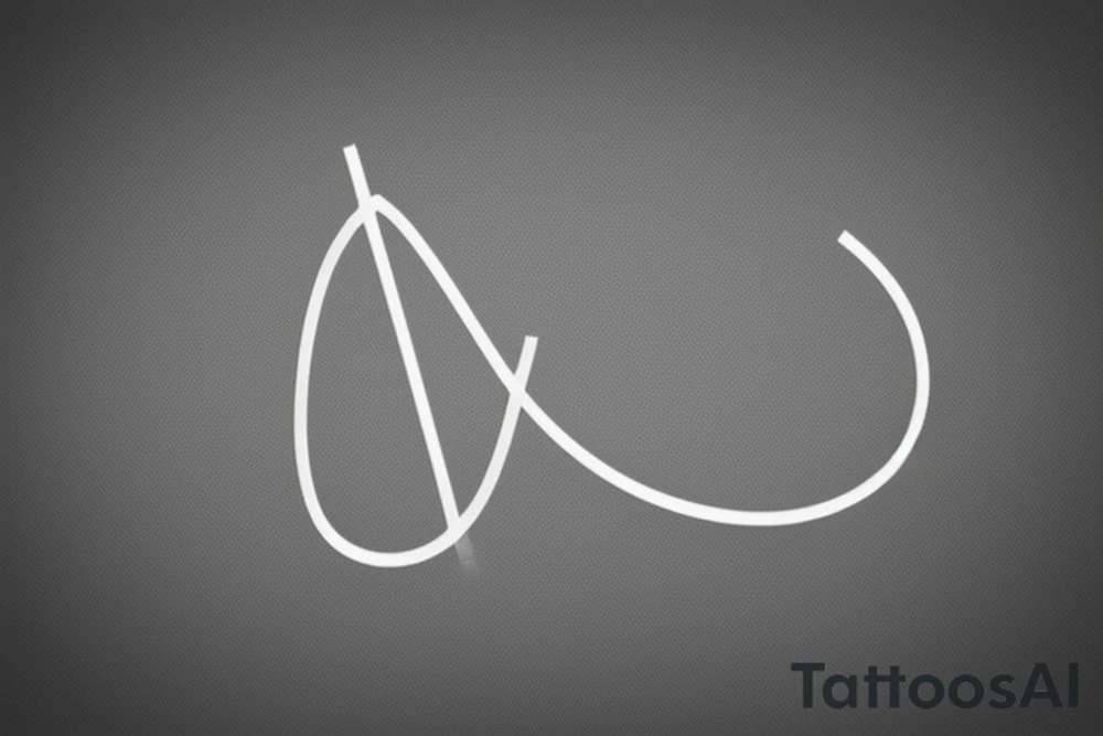 a simple, yet striking soundwave design. The soundwave could be made up of a series of peaks and valleys that are spaced closely together, symbolizing the close bond between your friend group. The soundwave could be rendered in black ink, with the words "peaking together" written in a stylish, cursive font underneath. tattoo idea
