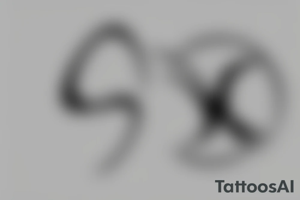 a simple, yet striking soundwave design. The soundwave could be made up of a series of peaks and valleys that are spaced closely together, symbolizing the close bond between your friend group. The soundwave could be rendered in black ink, with the words "peaking together" written in a stylish, cursive font underneath. tattoo idea