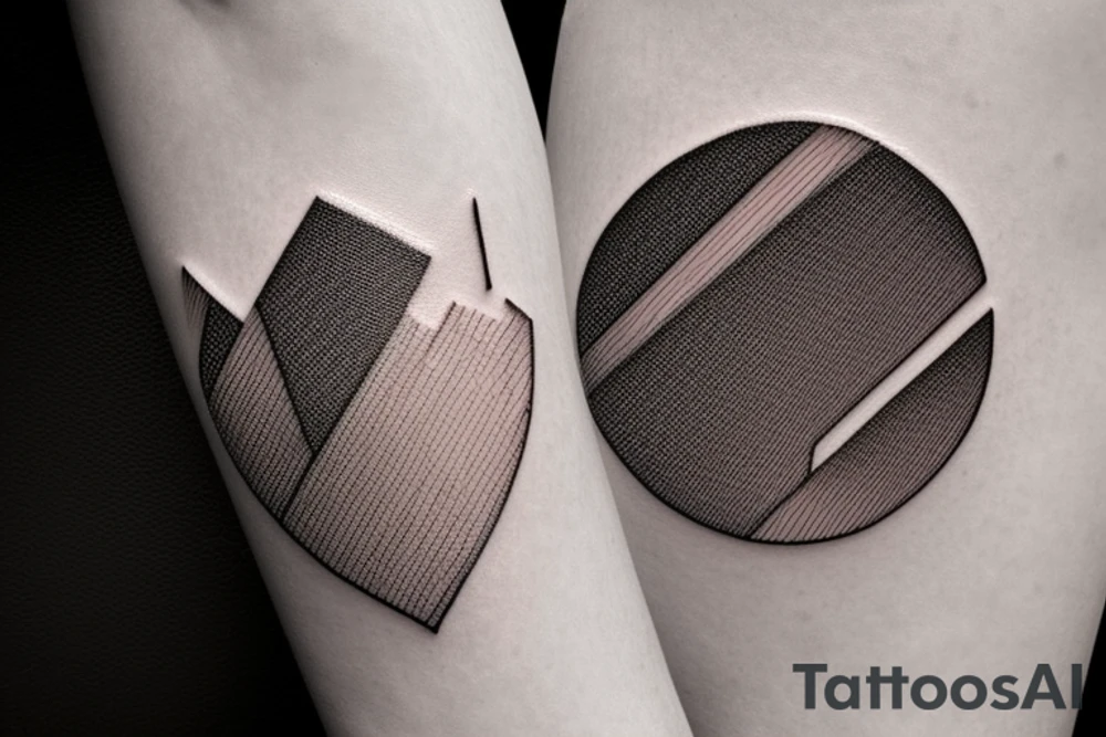 a simple, yet striking soundwave design. The soundwave could be made up of a series of peaks and valleys that are spaced closely together, symbolizing the close bond between your friend group. The soundwave could be rendered in black ink, with the words "peaking together" written in a stylish, cursive font underneath. tattoo idea