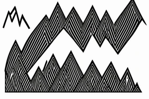 A soundwave made up of a series of peaks and valleys. The soundwave could be rendered in black ink, with the words "peaking together" written in a stylish, cursive font underneath. tattoo idea