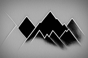 A soundwave made up of a series of peaks and valleys. The soundwave could be rendered in black ink, with the words "peaking together" written in a stylish, cursive font underneath. tattoo idea