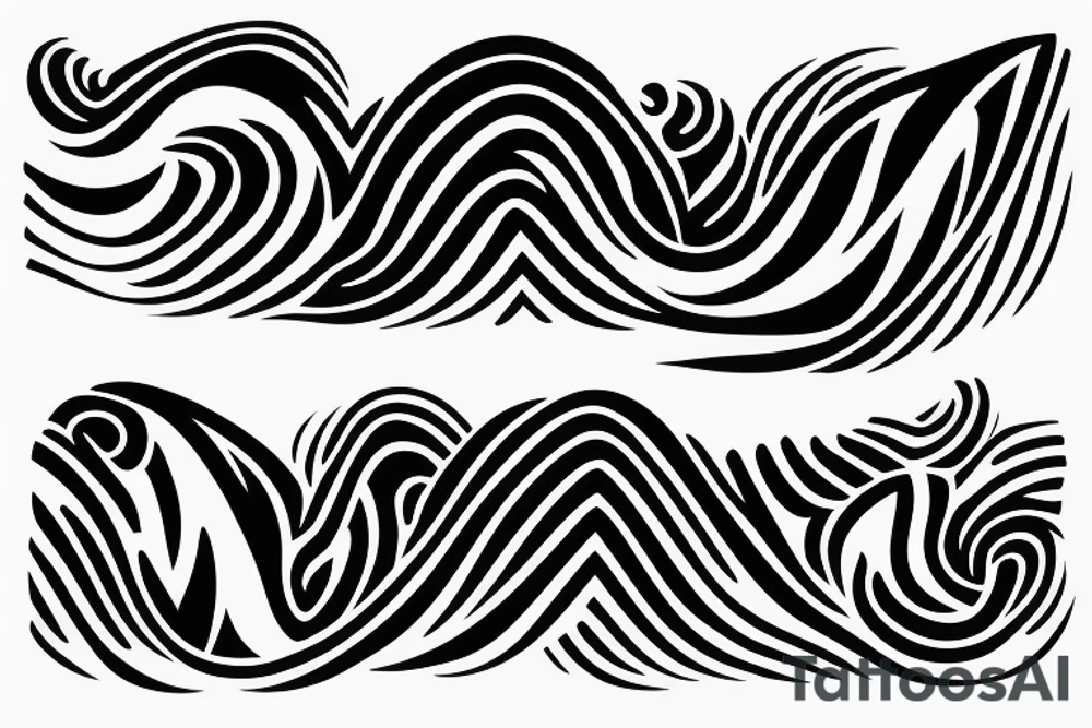 A soundwave made up of a series of peaks and valleys 
with the words "peaking together" written in a stylish, cursive font underneath. tattoo idea