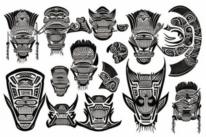 kadazan dusun tattoo idea