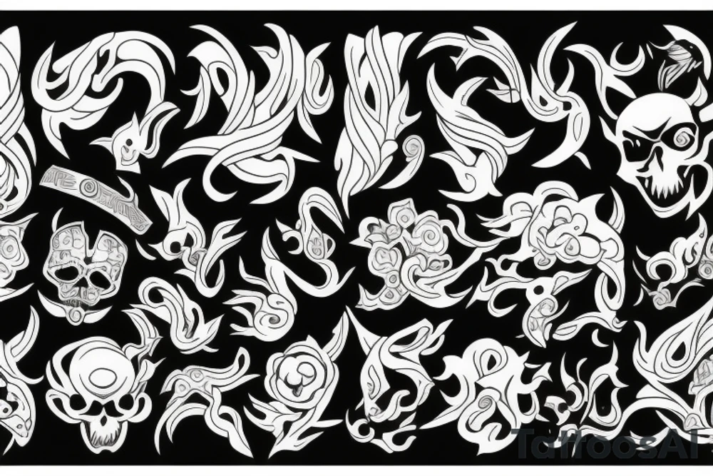 duality tattoo idea