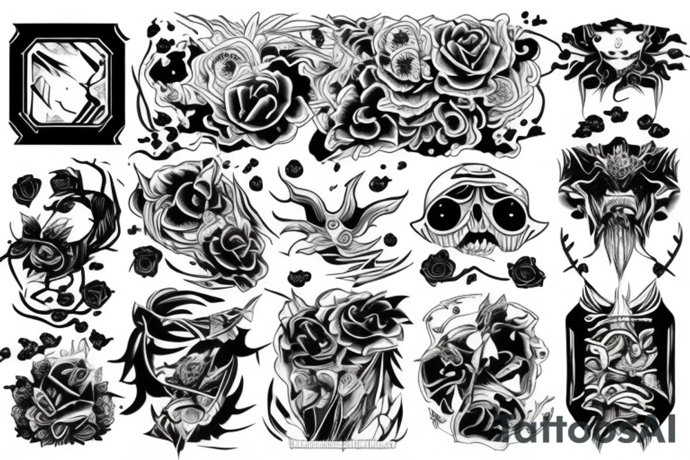 duality tattoo idea