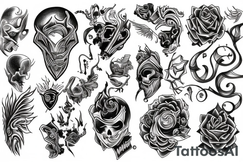 duality tattoo idea