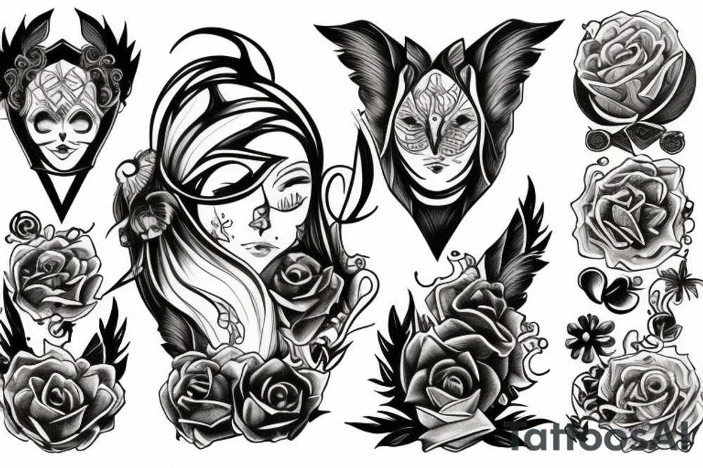 duality tattoo idea
