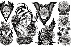 duality tattoo idea