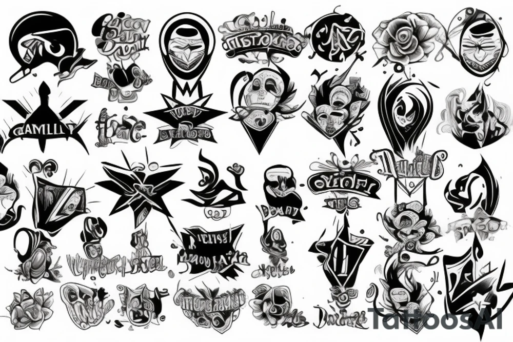 duality good vs bad tattoo idea