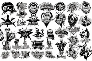 duality good vs bad tattoo idea