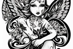 216 with an Angel tattoo idea