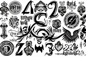 216 the number protected by an angel tattoo idea