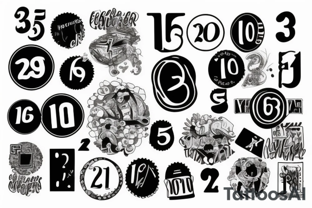 216 the number tattoo idea