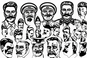 Joseph Stalin tattoo idea