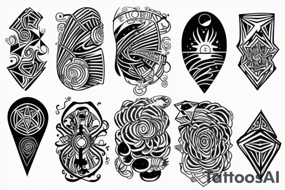 Space tattoo idea