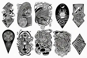 Space tattoo idea