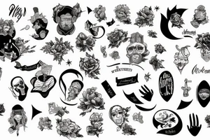 The Pursuit of happiness tattoo idea