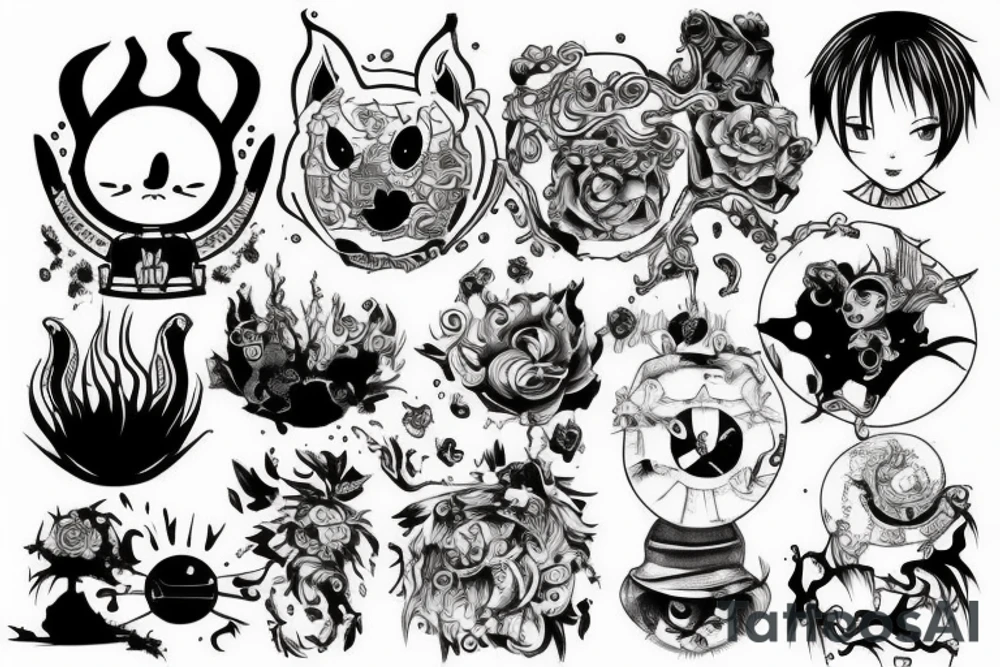 Drain on one stroke tattoo idea