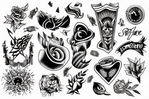 Ship theme tattoo idea