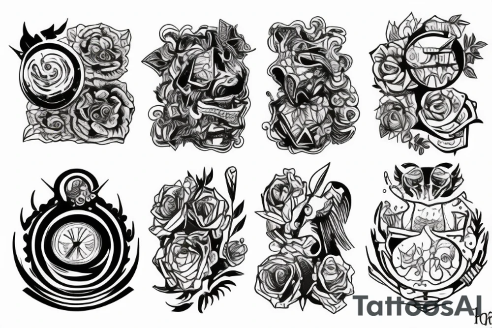 Ship theme tattoo idea