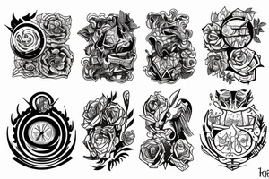 Ship theme tattoo idea