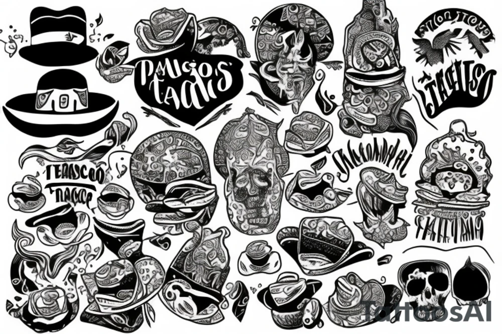 Tacos tattoo idea