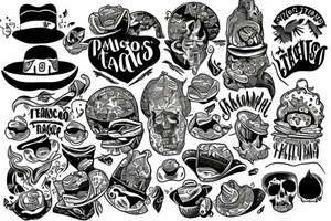 Tacos tattoo idea