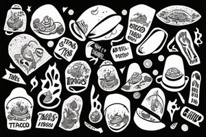 Tacos tattoo idea